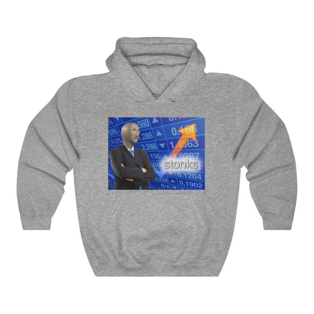 Stonks Hoodie - WallStreet Autist