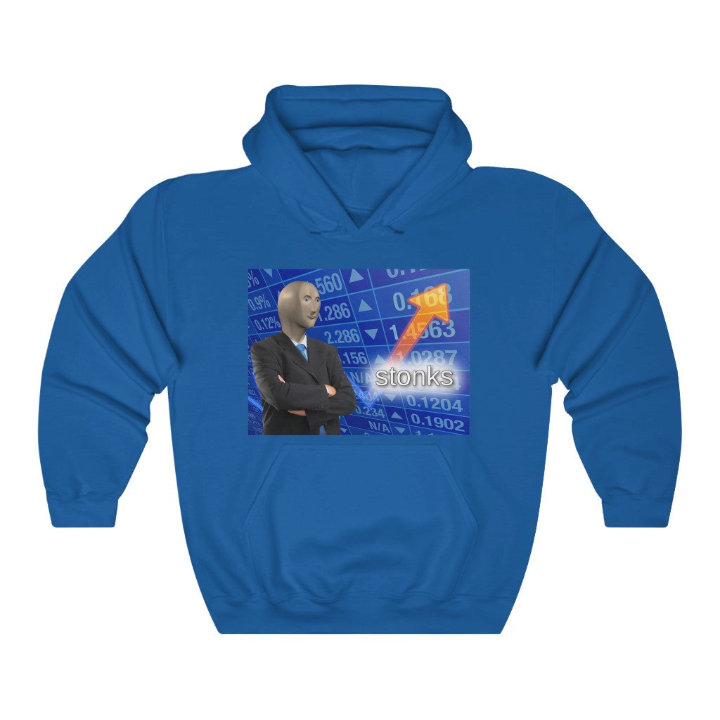 Stonks Hoodie - WallStreet Autist