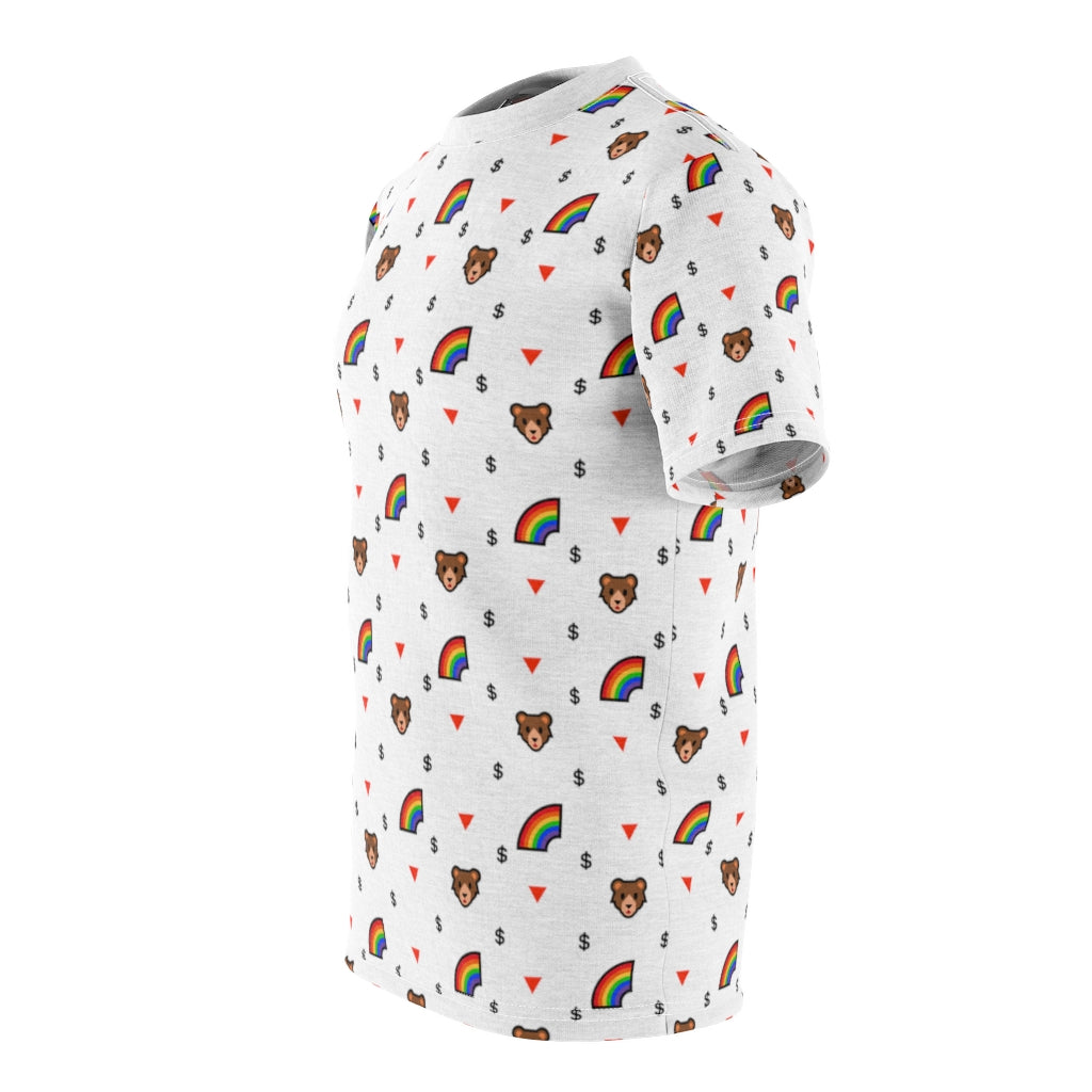 Gay Bear Print Unisex T-Shirt - WallStreet Autist