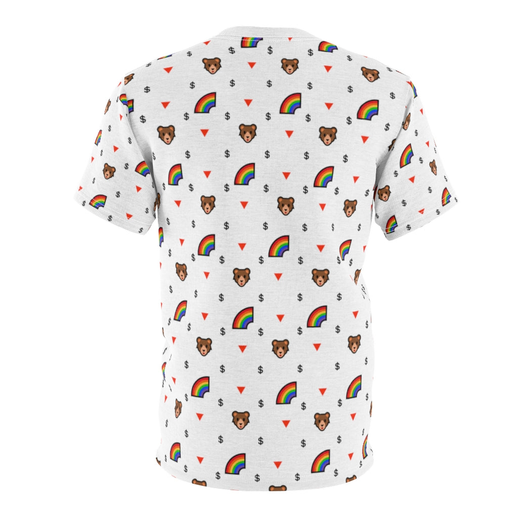 Gay Bear Print Unisex T-Shirt - WallStreet Autist