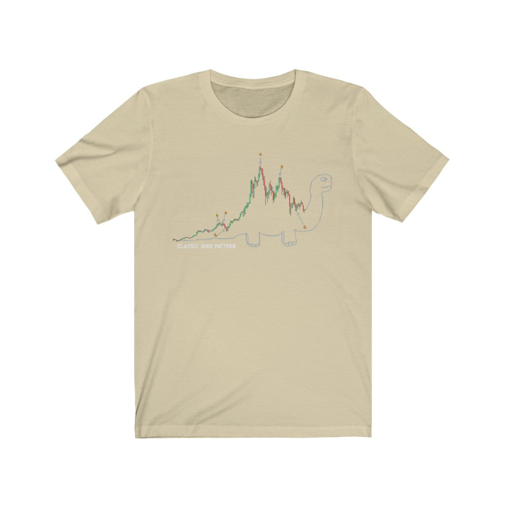 Classic Dino Pattern T-Shirt - WallStreet Autist