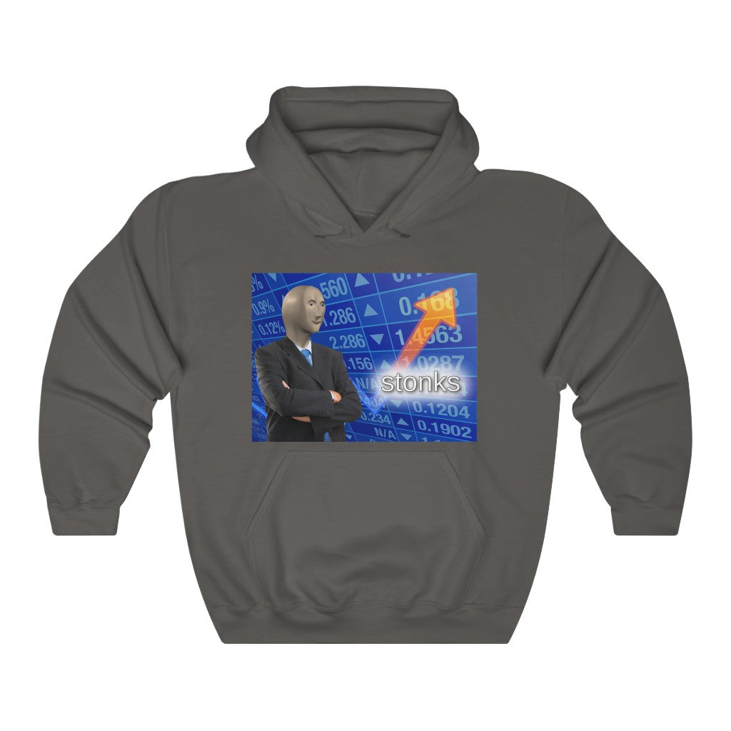 Stonks Hoodie - WallStreet Autist