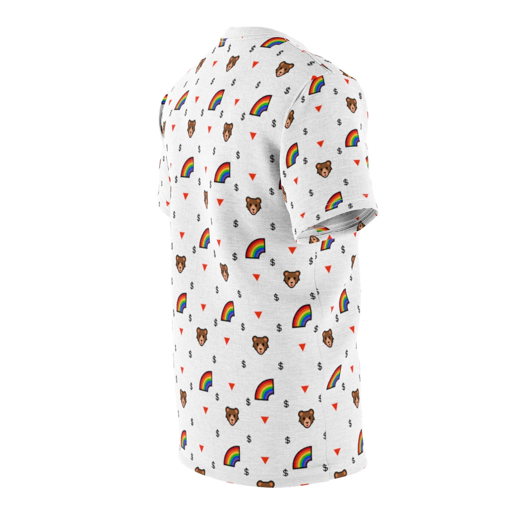 Gay Bear Print Unisex T-Shirt - WallStreet Autist