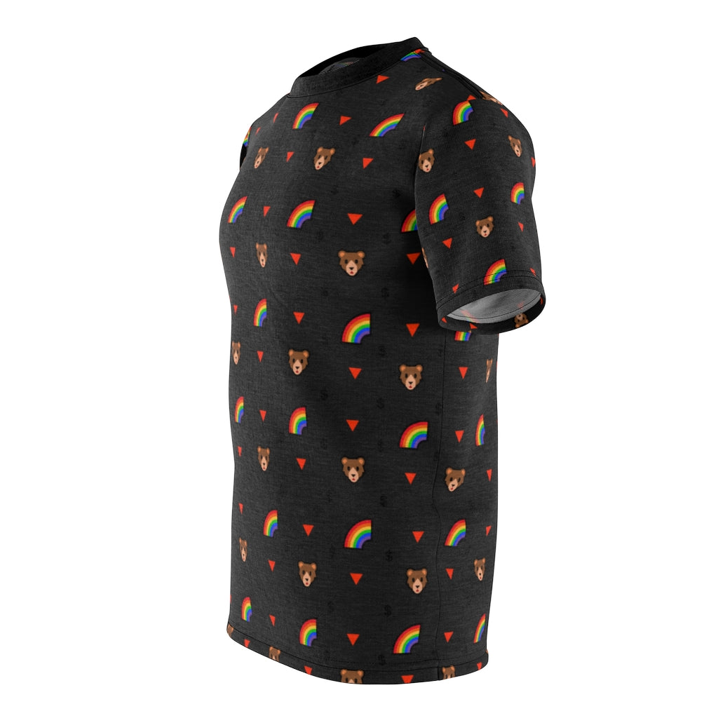 Gay Bear Print Unisex T-Shirt - WallStreet Autist