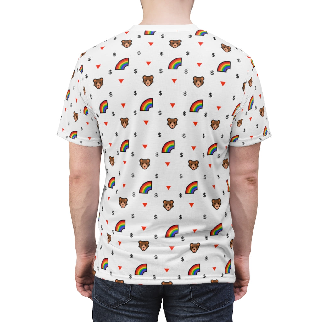 Gay Bear Print Unisex T-Shirt - WallStreet Autist