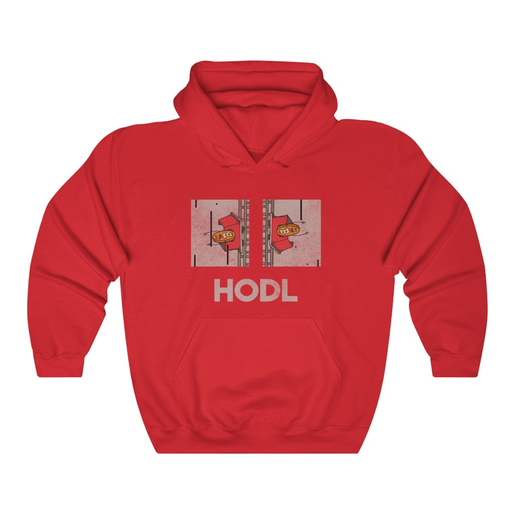 Bitcoin Hodl Roller Coaster Hoodie - WallStreet Autist