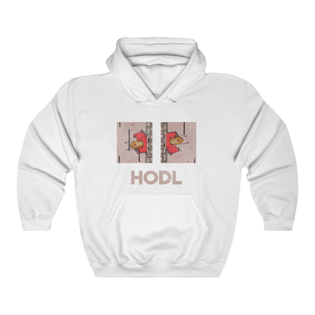 Bitcoin Hodl Roller Coaster Hoodie - WallStreet Autist