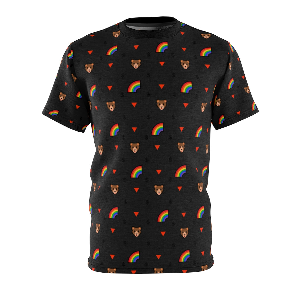 Gay Bear Print Unisex T-Shirt - WallStreet Autist