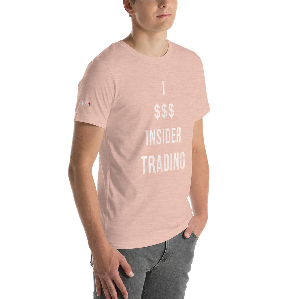 Insider Trading Colored Short-Sleeve Unisex T-Shirt - WallStreet Autist
