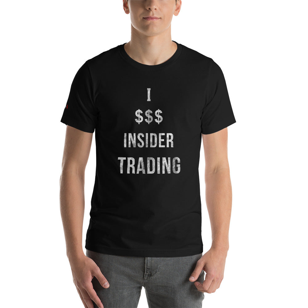 Insider Trading Colored Short-Sleeve Unisex T-Shirt - WallStreet Autist