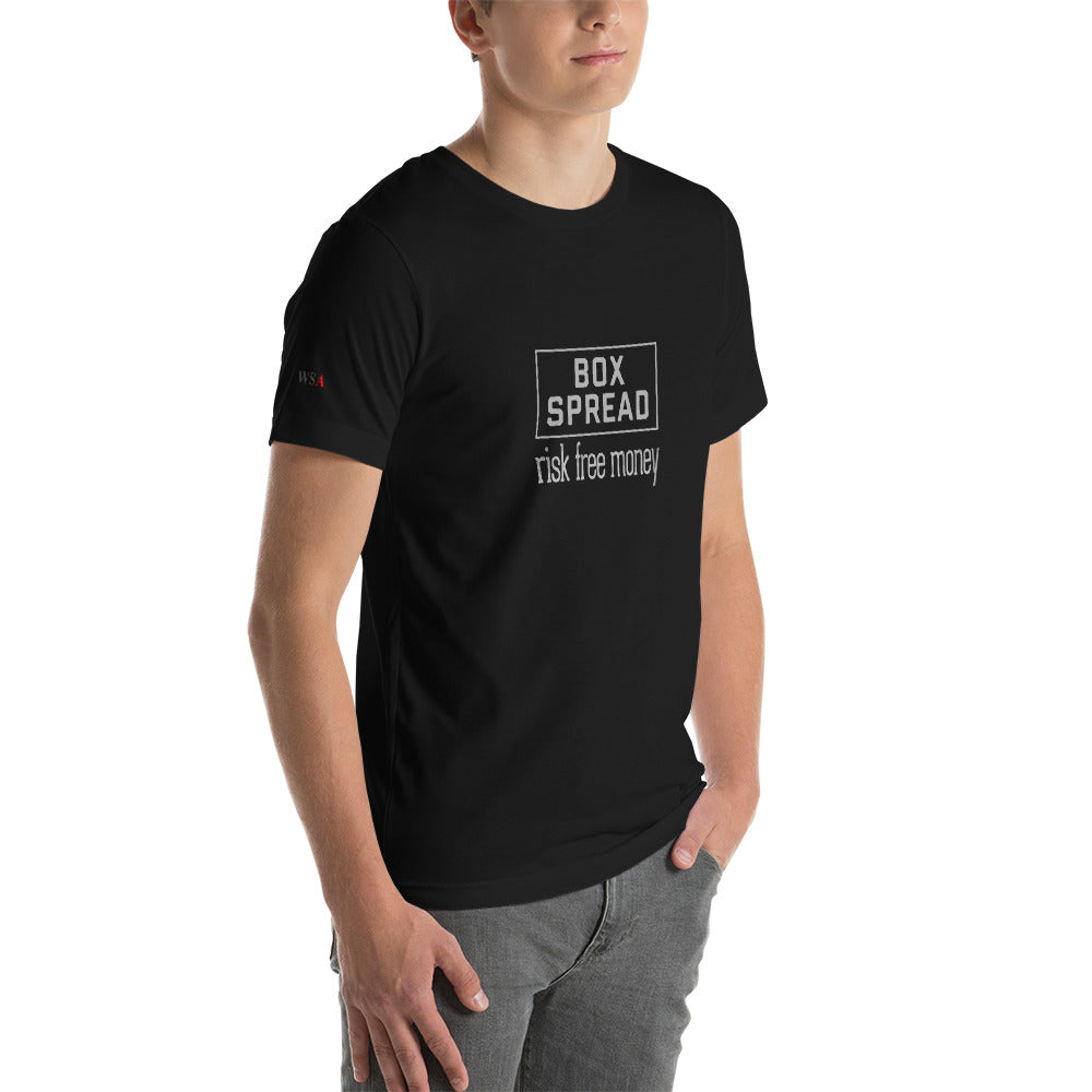 Box Spread Short-Sleeve Unisex T-Shirt - WallStreet Autist