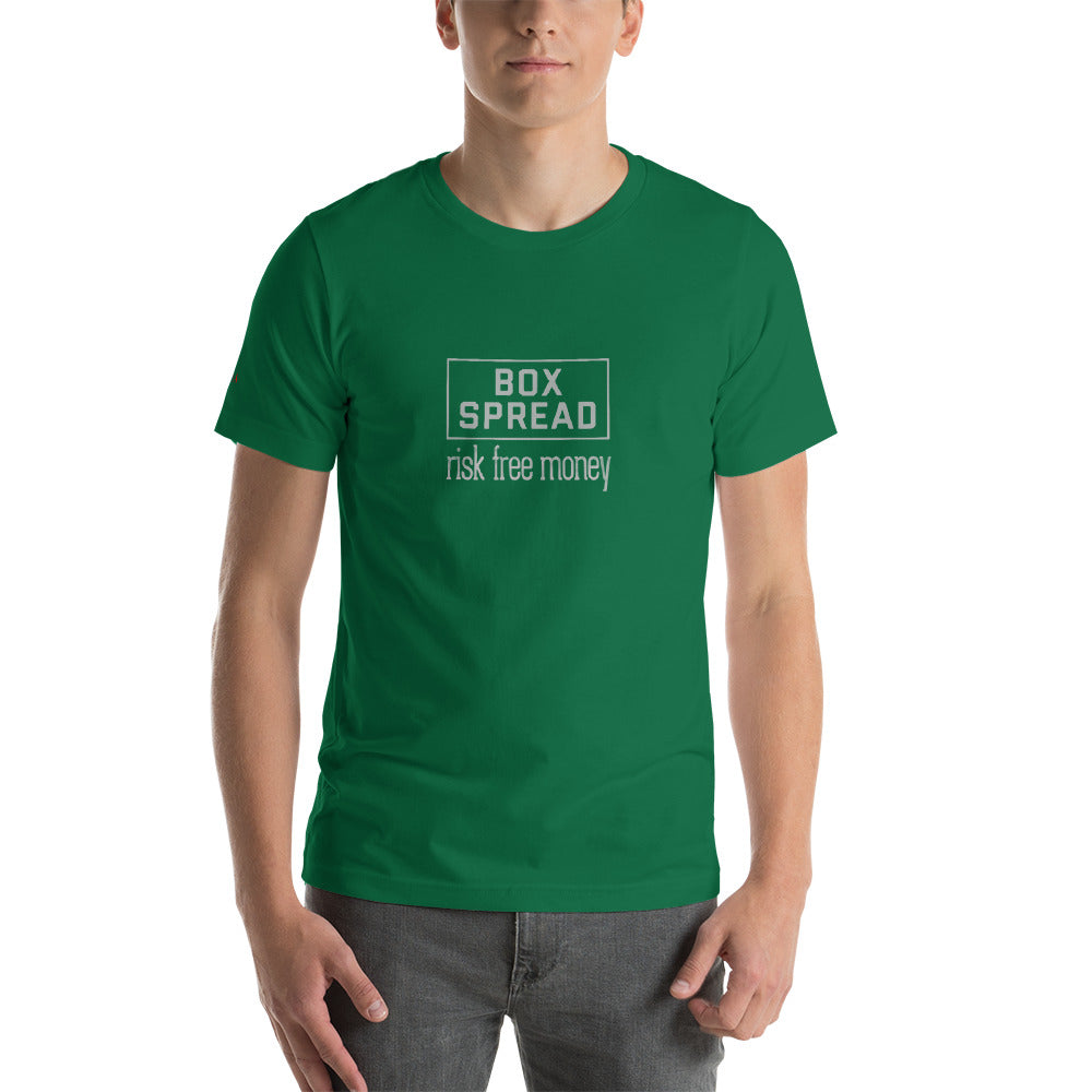 Box Spread Short-Sleeve Unisex T-Shirt - WallStreet Autist