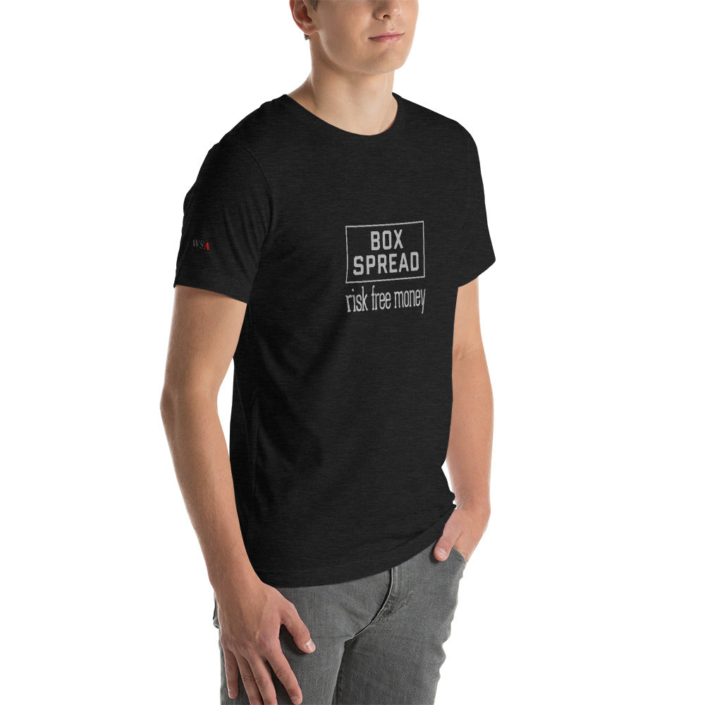 Box Spread Short-Sleeve Unisex T-Shirt - WallStreet Autist