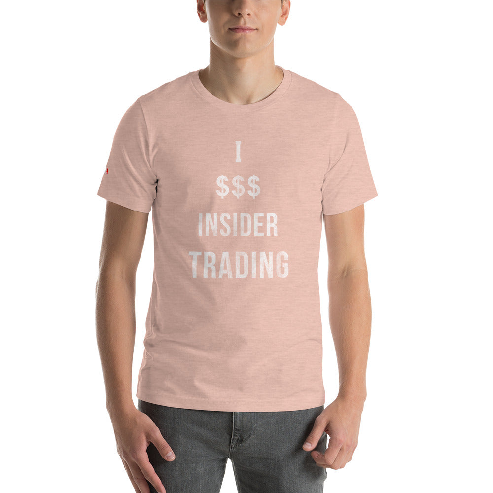 Insider Trading Colored Short-Sleeve Unisex T-Shirt - WallStreet Autist