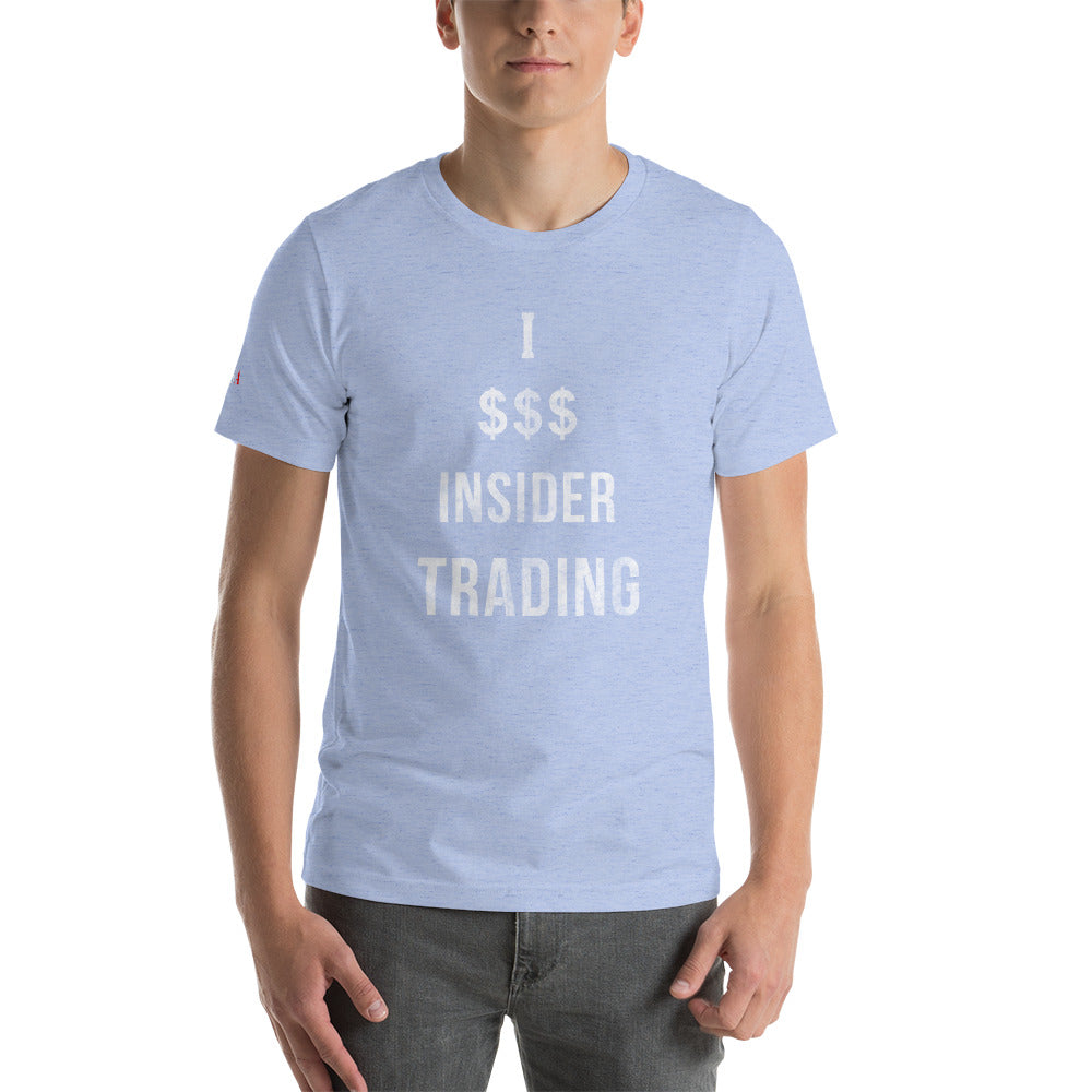 Insider Trading Colored Short-Sleeve Unisex T-Shirt - WallStreet Autist