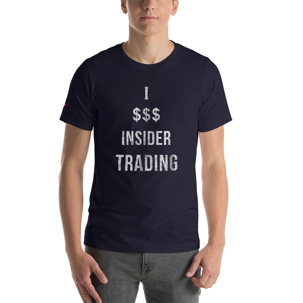 Insider Trading Colored Short-Sleeve Unisex T-Shirt - WallStreet Autist