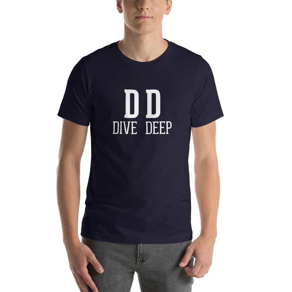DD Dive Deep Short-Sleeve Unisex T-Shirt - WallStreet Autist