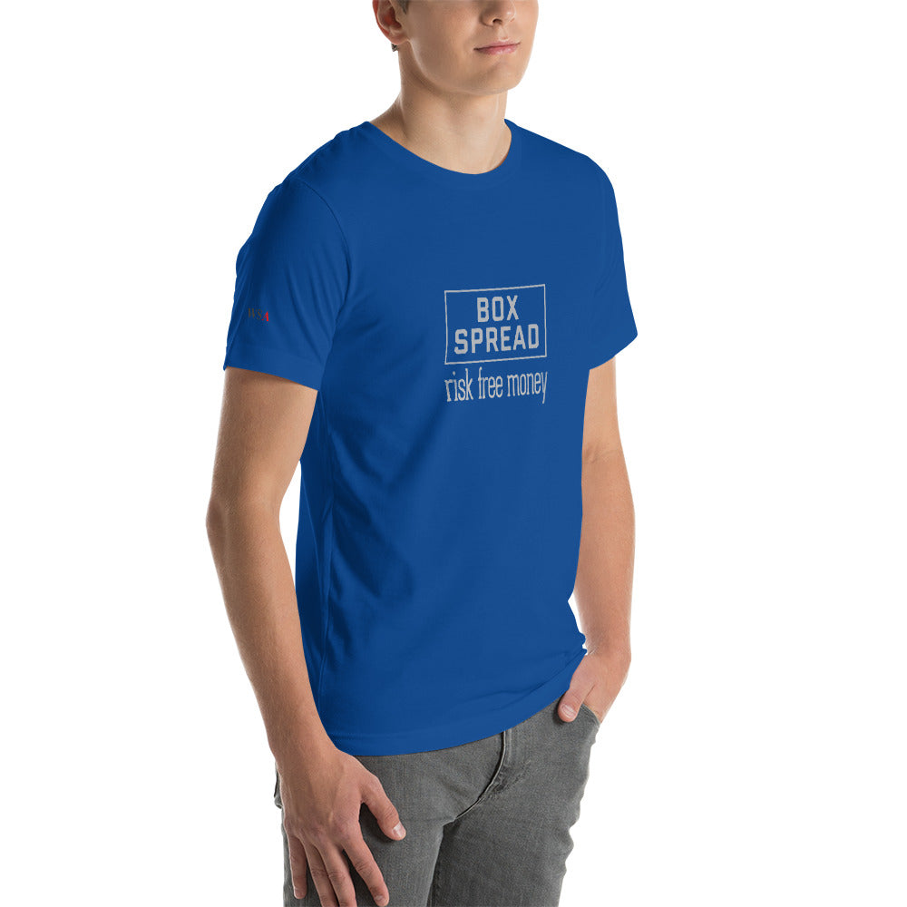 Box Spread Short-Sleeve Unisex T-Shirt - WallStreet Autist