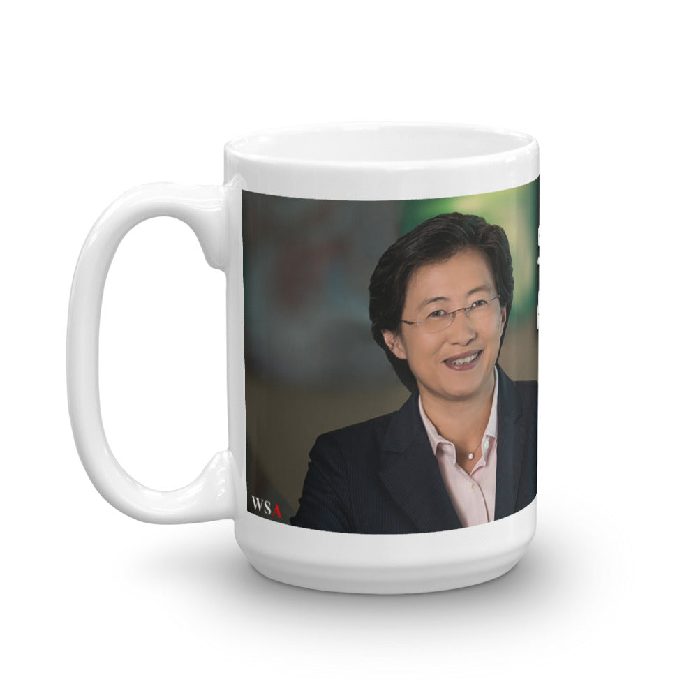 AMD Lisa Su Sipping Mug - WallStreet Autist