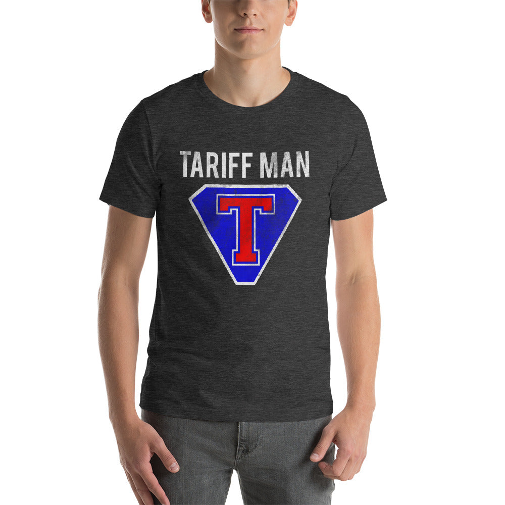 Trump Tariff Man Short-Sleeve Unisex T-Shirt - WallStreet Autist