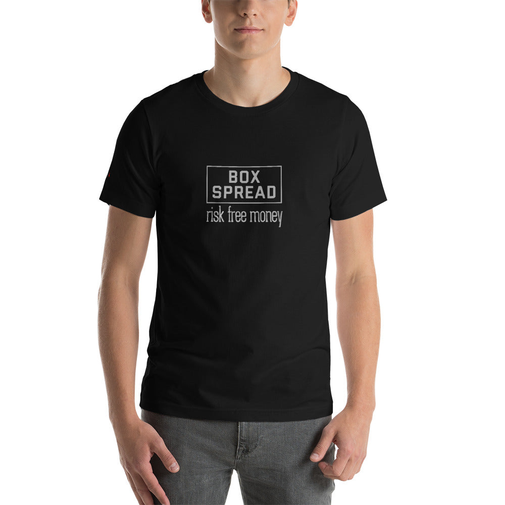 Box Spread Short-Sleeve Unisex T-Shirt - WallStreet Autist