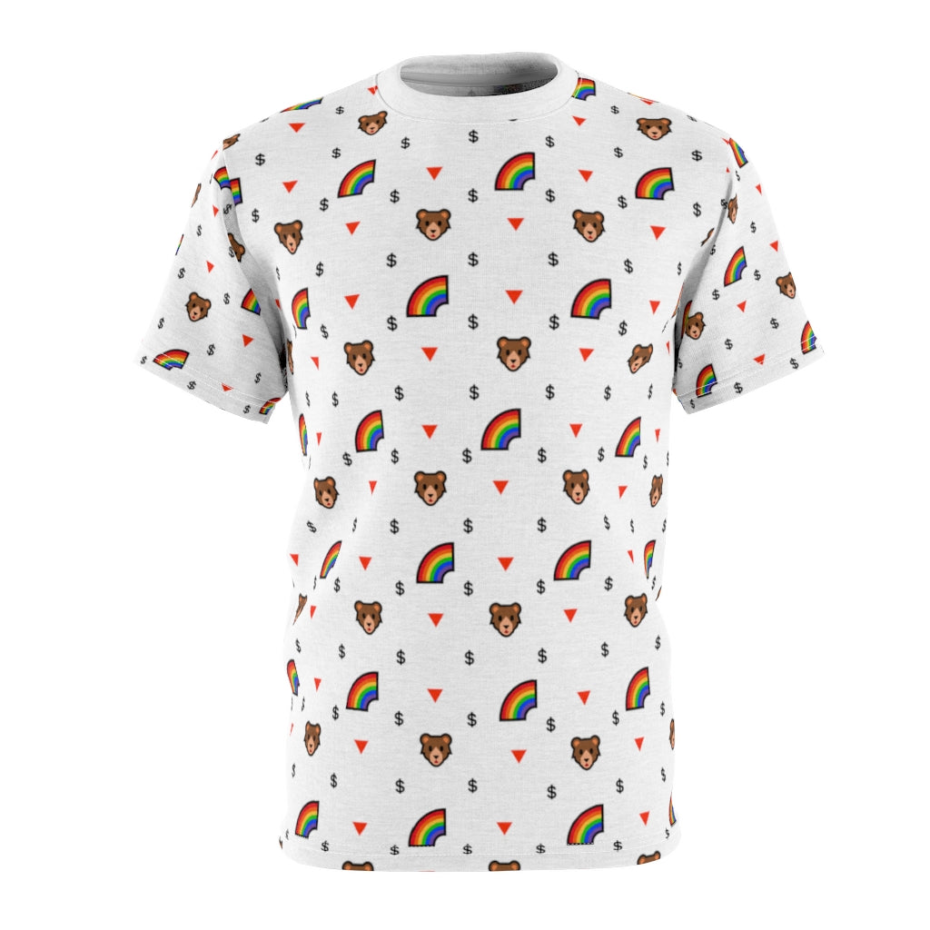 Gay Bear Print Unisex T-Shirt - WallStreet Autist