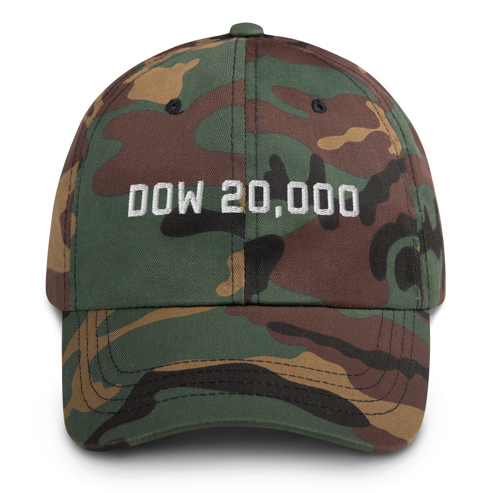 Dow 20,000 Bear Hat - WallStreet Autist