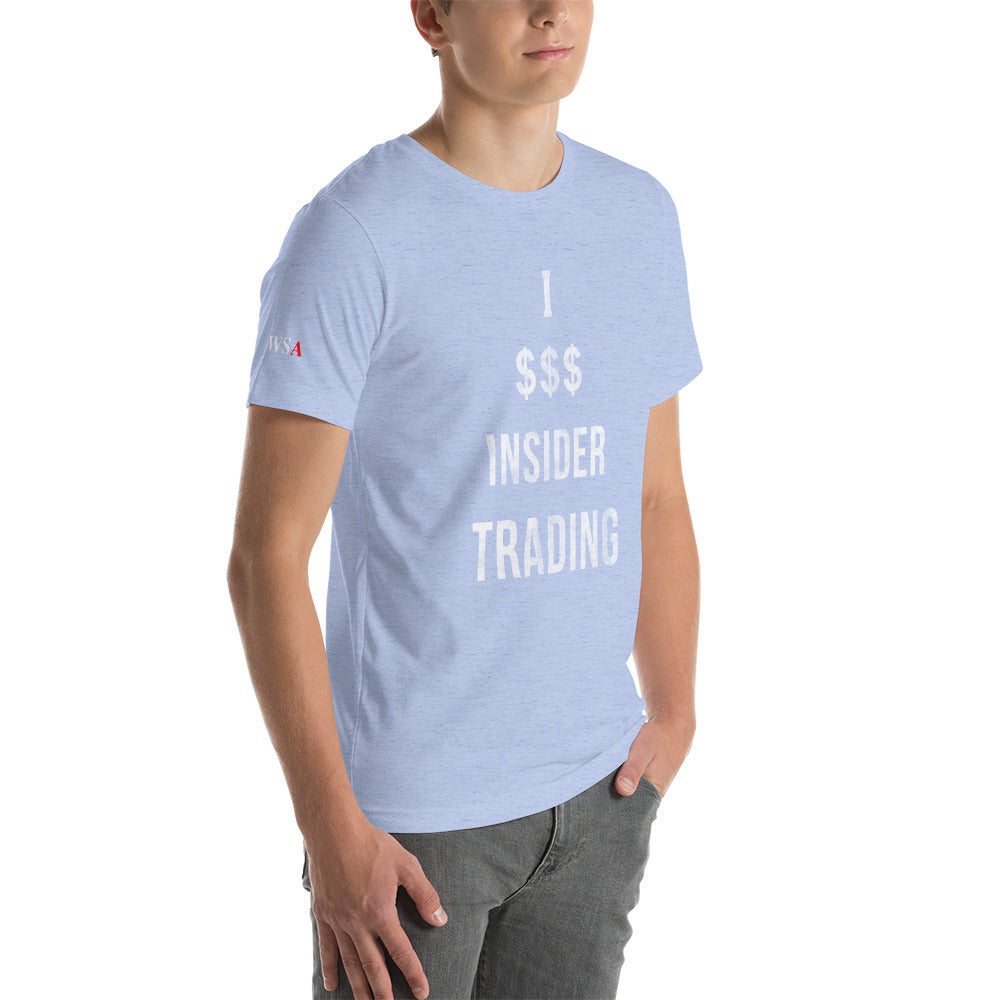 Insider Trading Colored Short-Sleeve Unisex T-Shirt - WallStreet Autist